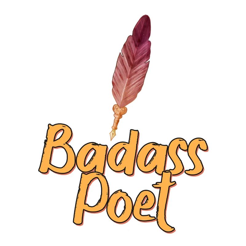 Badass Poet with Feather Quill