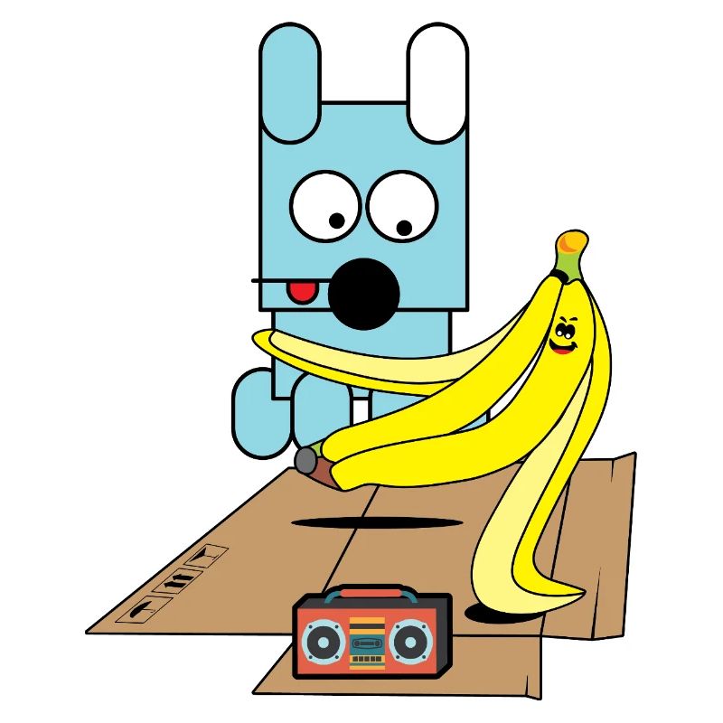 Bananen-Boogie-Welpe