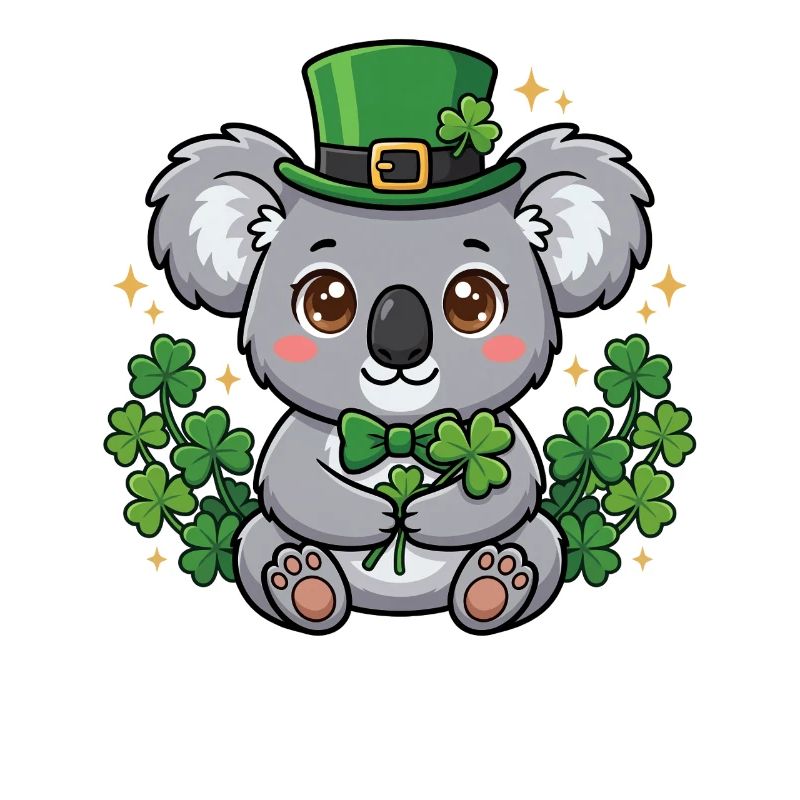 Anniversaire de la Saint-Patrick Koala Bear Australie