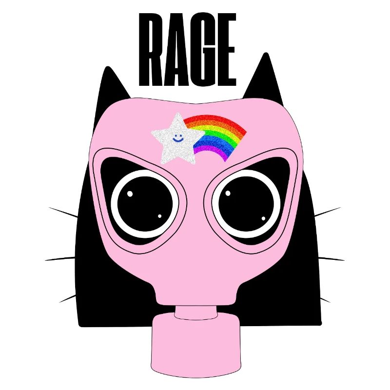 Rage Kitty Cat Protest