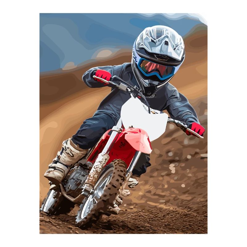 Motocross-Abenteuer im Staub