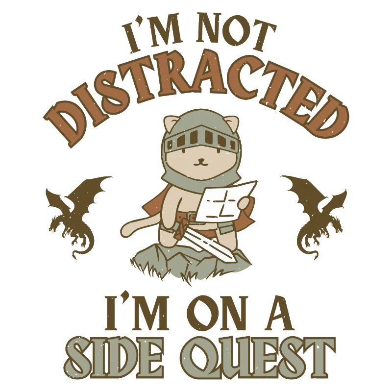 I'm Not Distracted I'm On a Side Quest