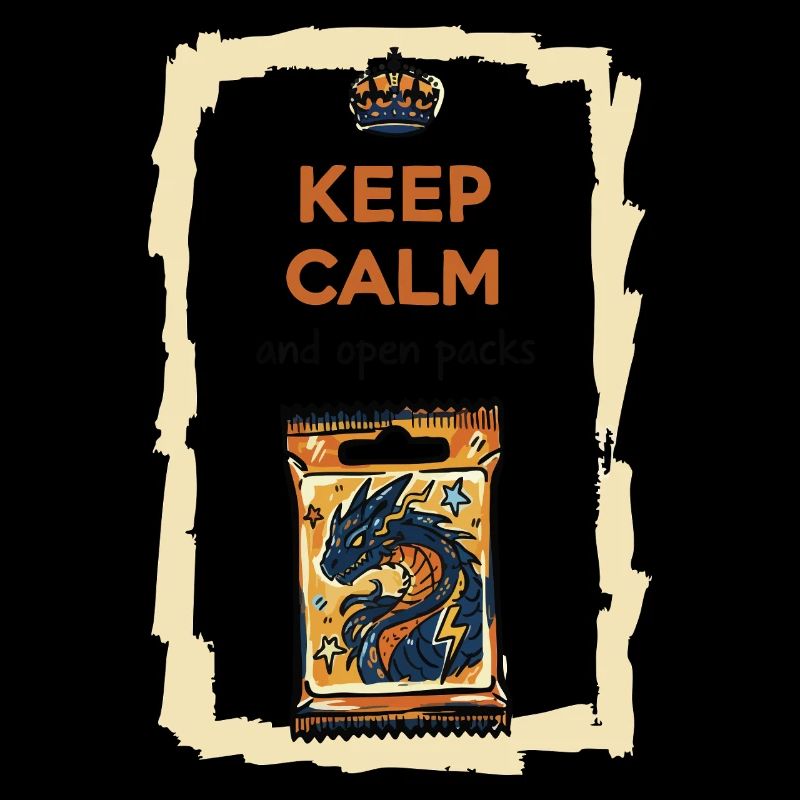 Pack de cartes à collectionner Keep Calm And Open