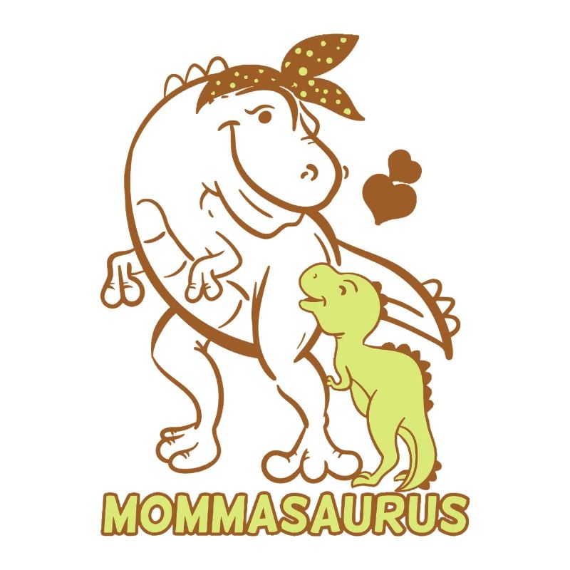 Mommasaurus : Maman et Bébé Dino