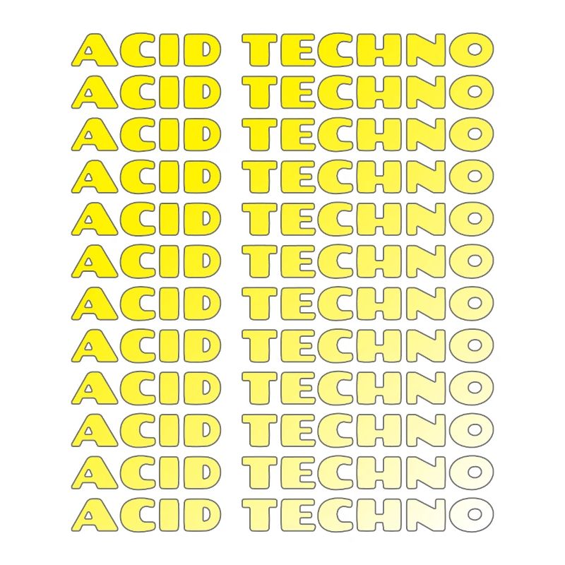 Acid Techno Repeat Neon