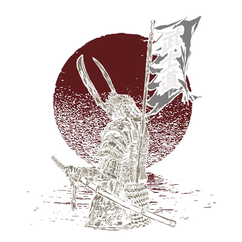 Mondlicht-Samurai Krieger