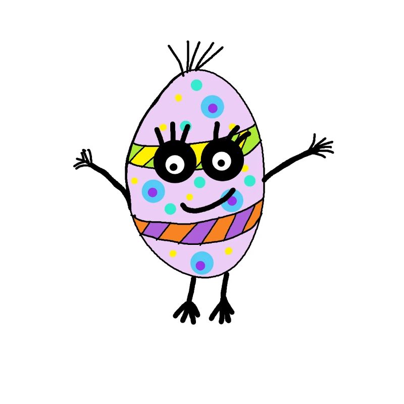 Egg Emotions Happy Easter Kids