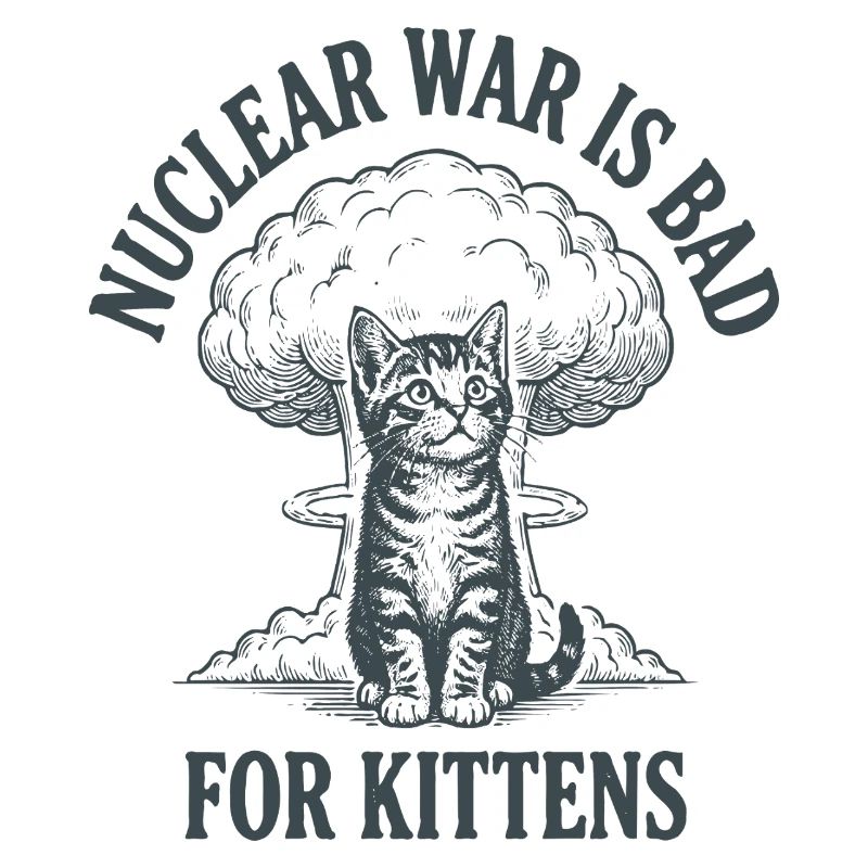 Kätzchen gegen Atomkrieg