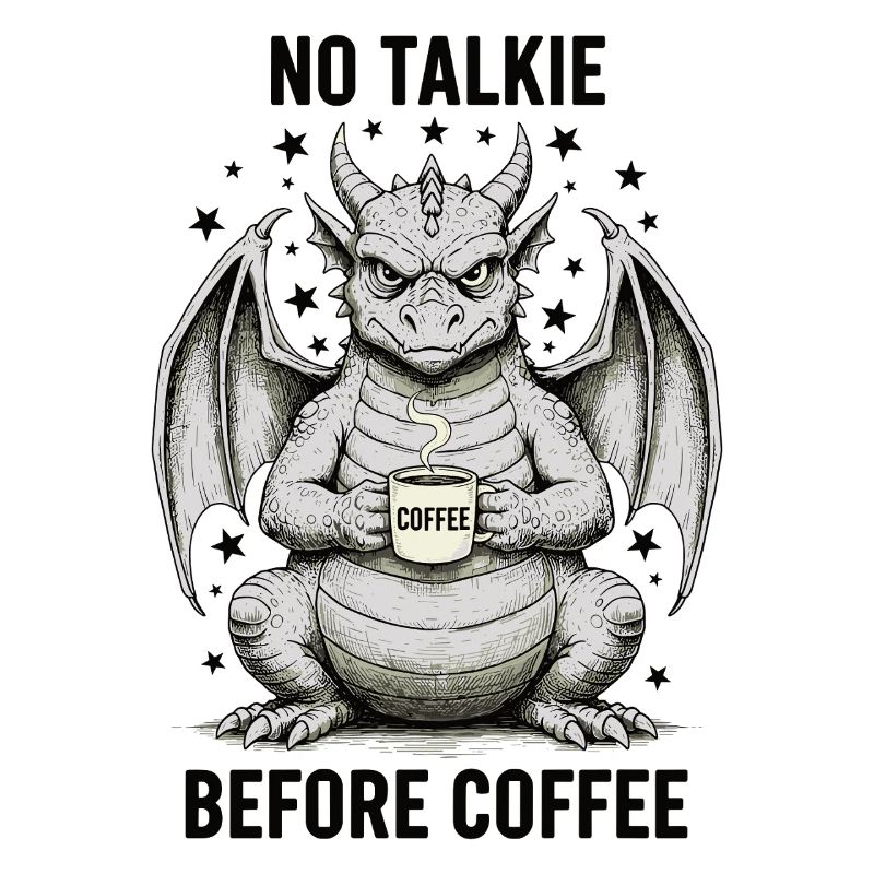 Pas de conversation avant Dragon Amoureux du Café