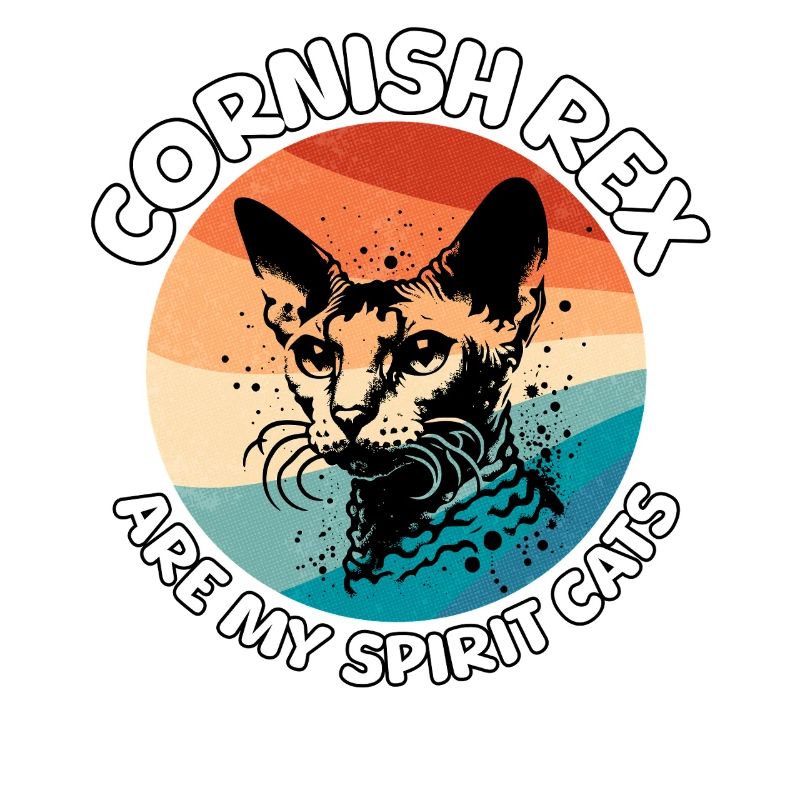 Diques drôles de Cornish Rex Cat