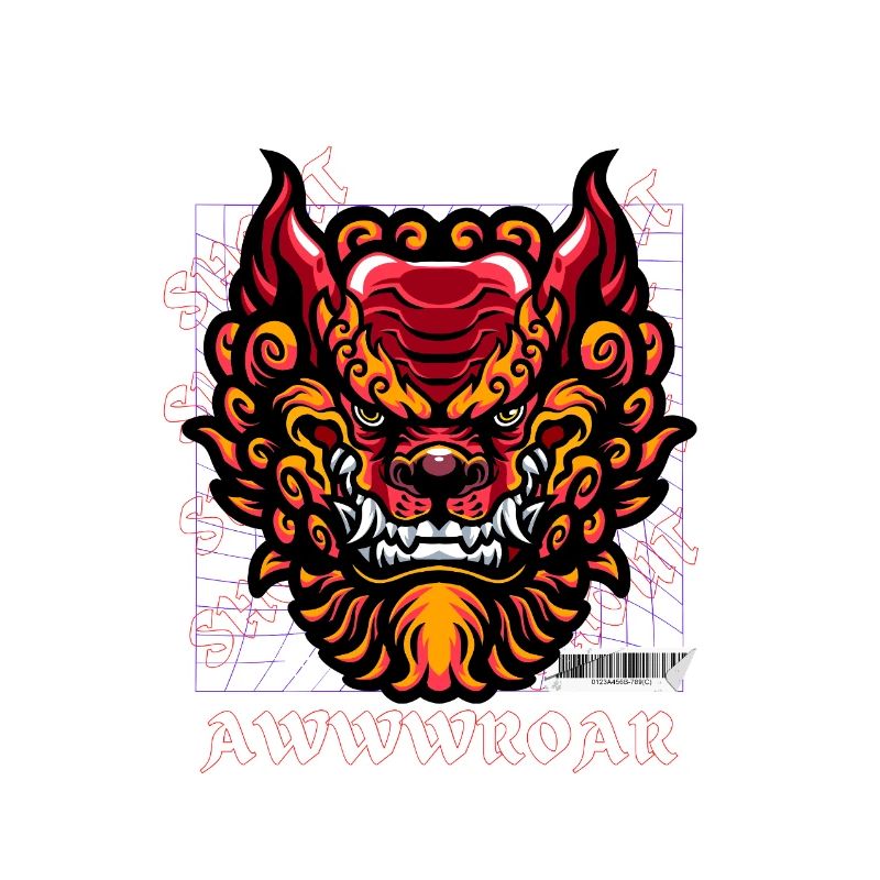 Feu du Dragon Néon