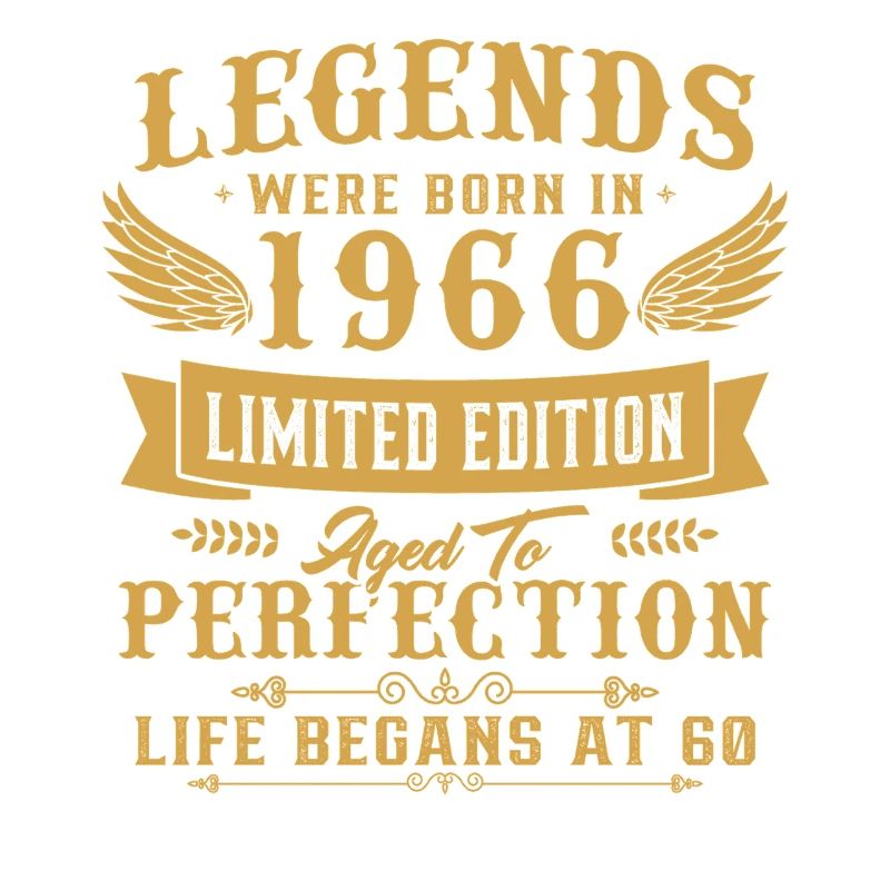 1966 Vintage Retro Geburtstagsgeschenk
