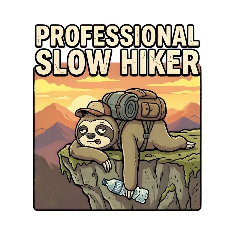 Professioneller langsamer Wanderer