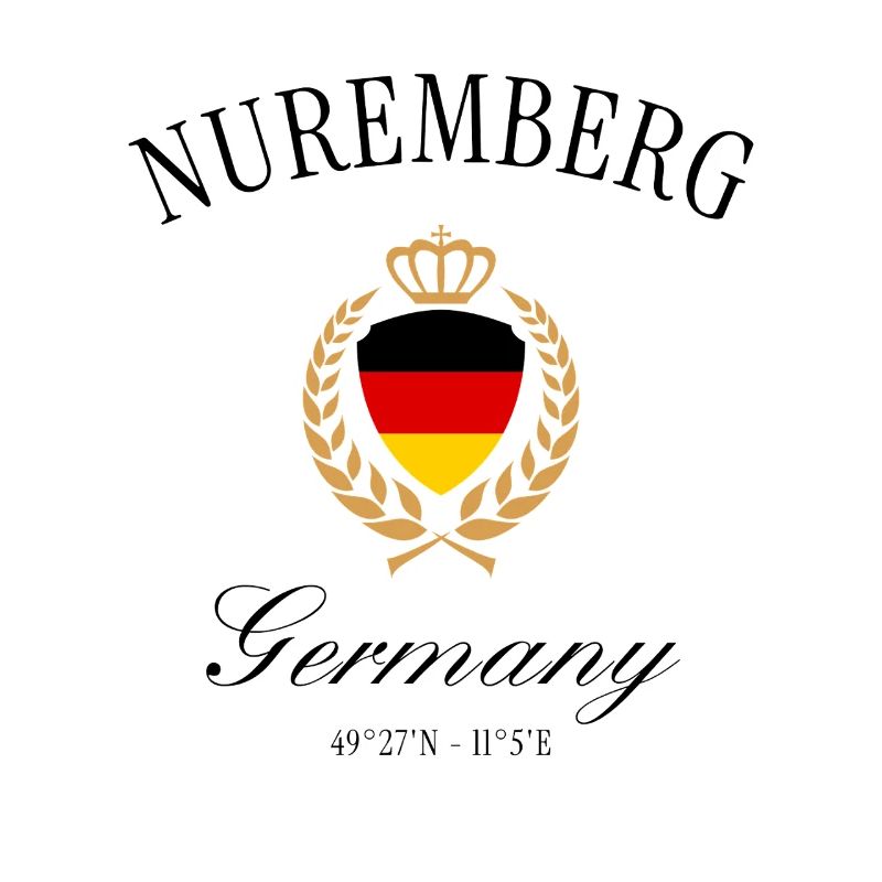 Nürnberg Wappen Krone – Franken Reise Souvenir