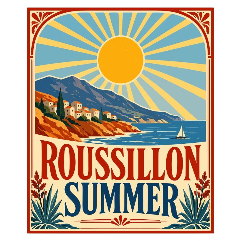 Roussillon Été Vintage