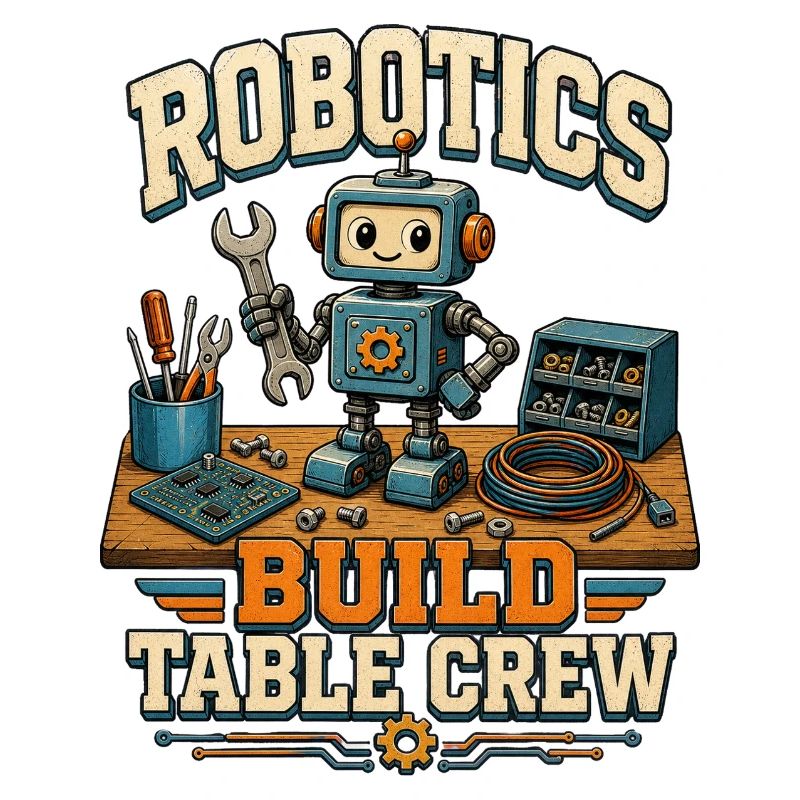 ÉQUIPE DE TABLE DE CONSTRUCTION ROBOTIQUE