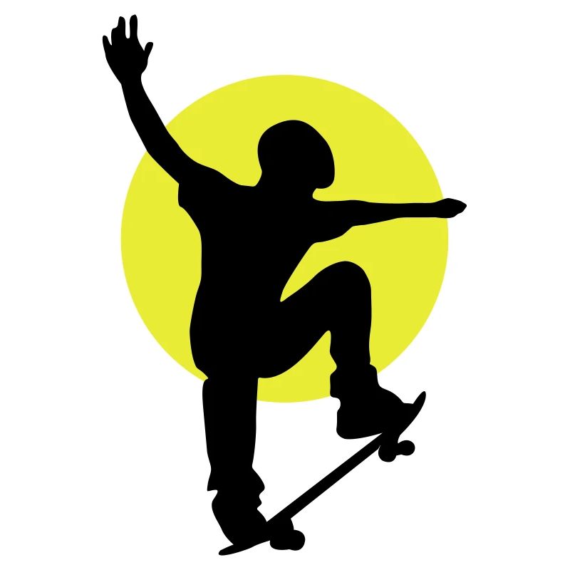 Skateboarder Sonne
