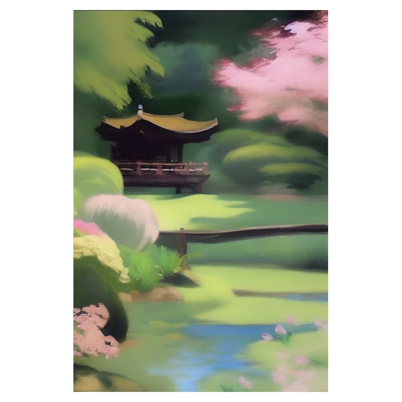 Jardin zen chinois