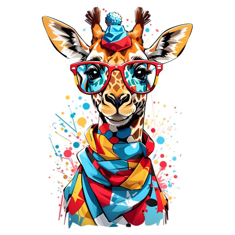 Coole Giraffe