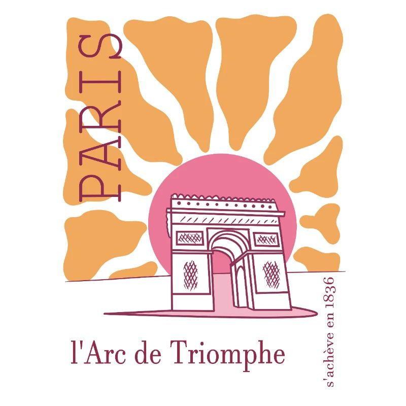 Frankreich arc de triomphe