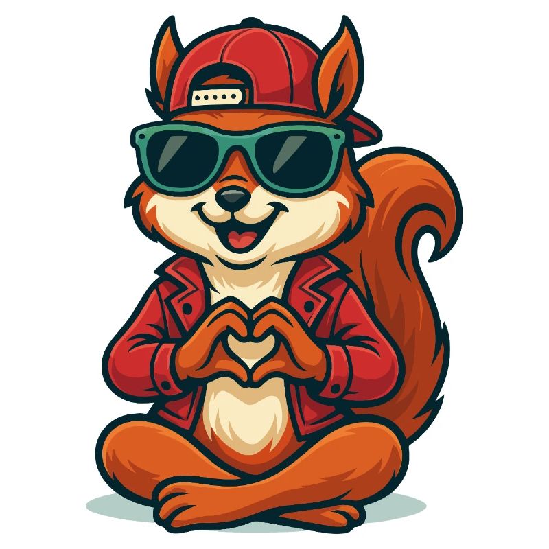 Squirrel Love Vibes
