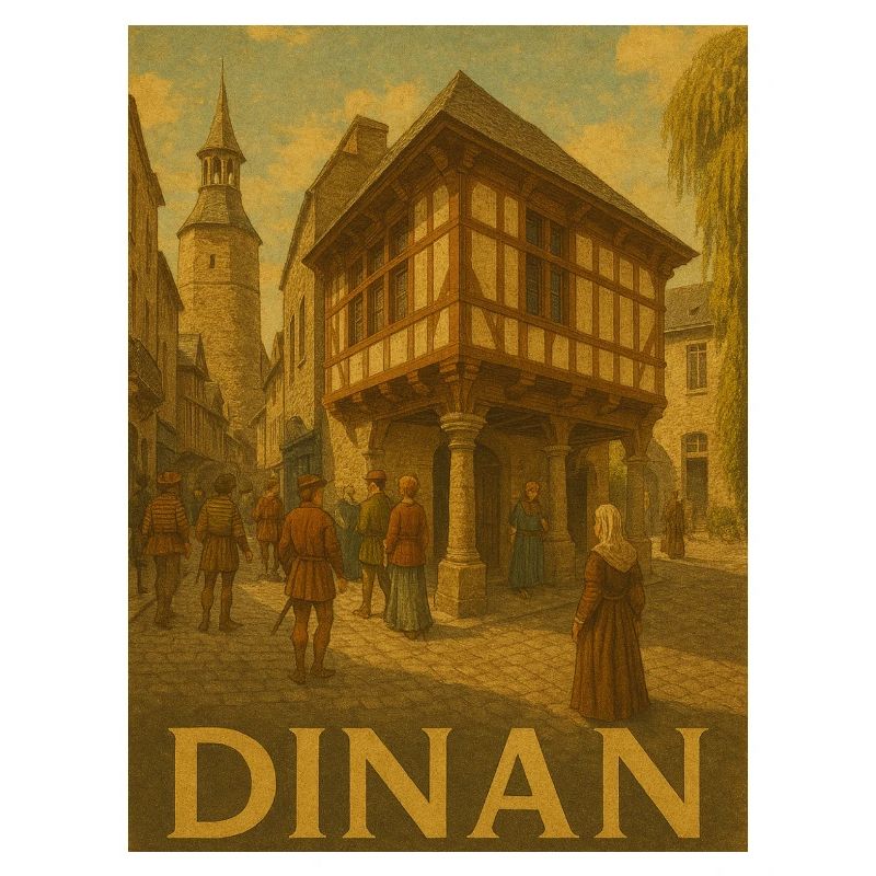 Mittelalterliches Stadtleben in Dinan