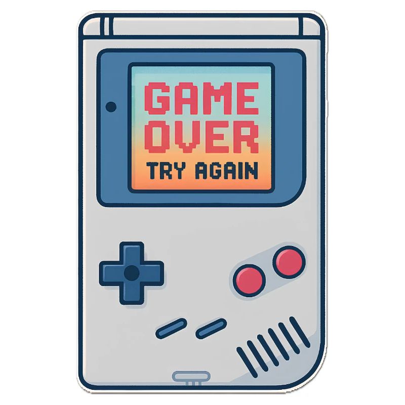 Motif de console de jeu rétro