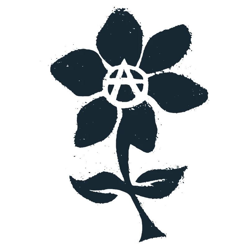 Fleur de l'anarchie