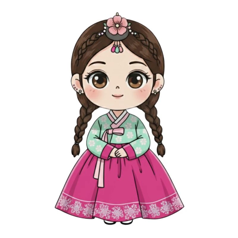 Chibi Hanbok Candy Dream Chaewon