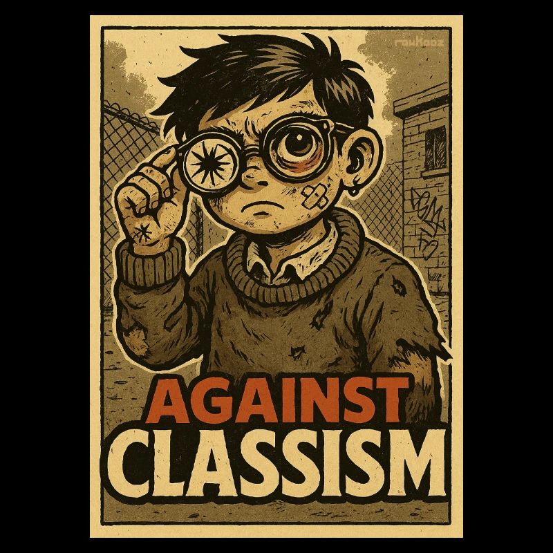 Gegen Klassismus schlauer Junge Rebellion