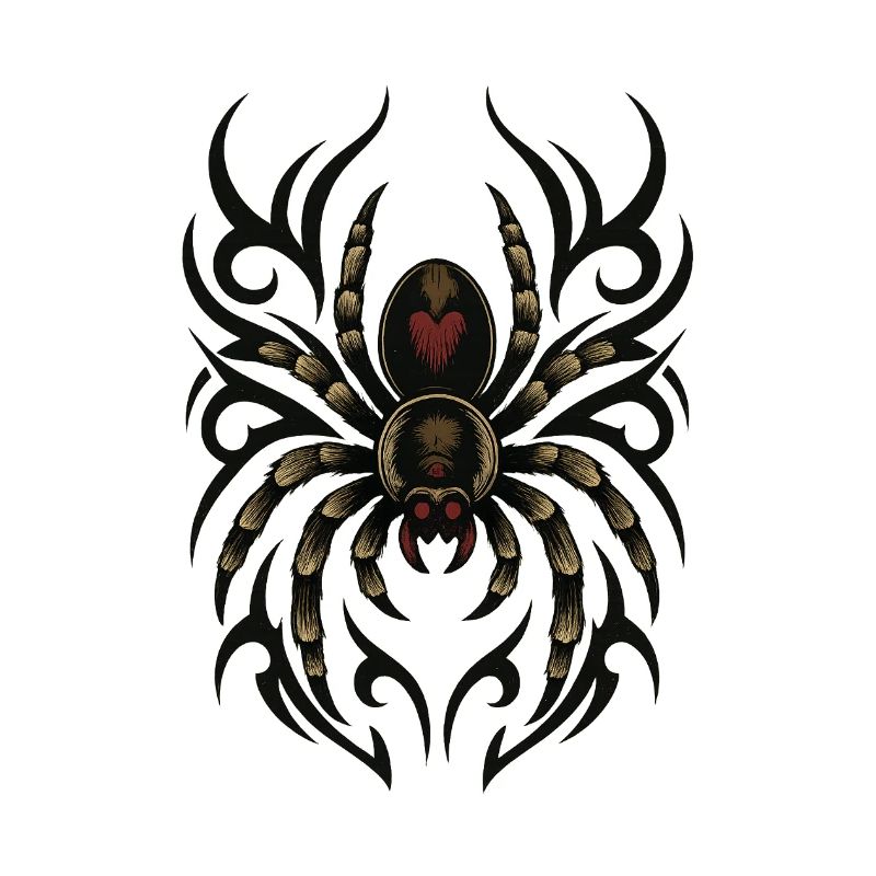 Fancy Tribal Spider