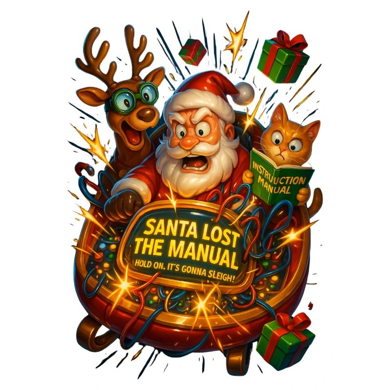 Weihnachtsmann verliert das Handbuch