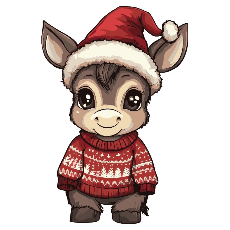 Esel Weihnachten