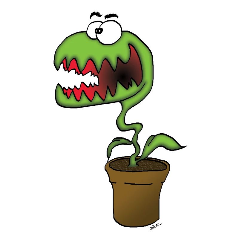 Topfpflanzen-Monster