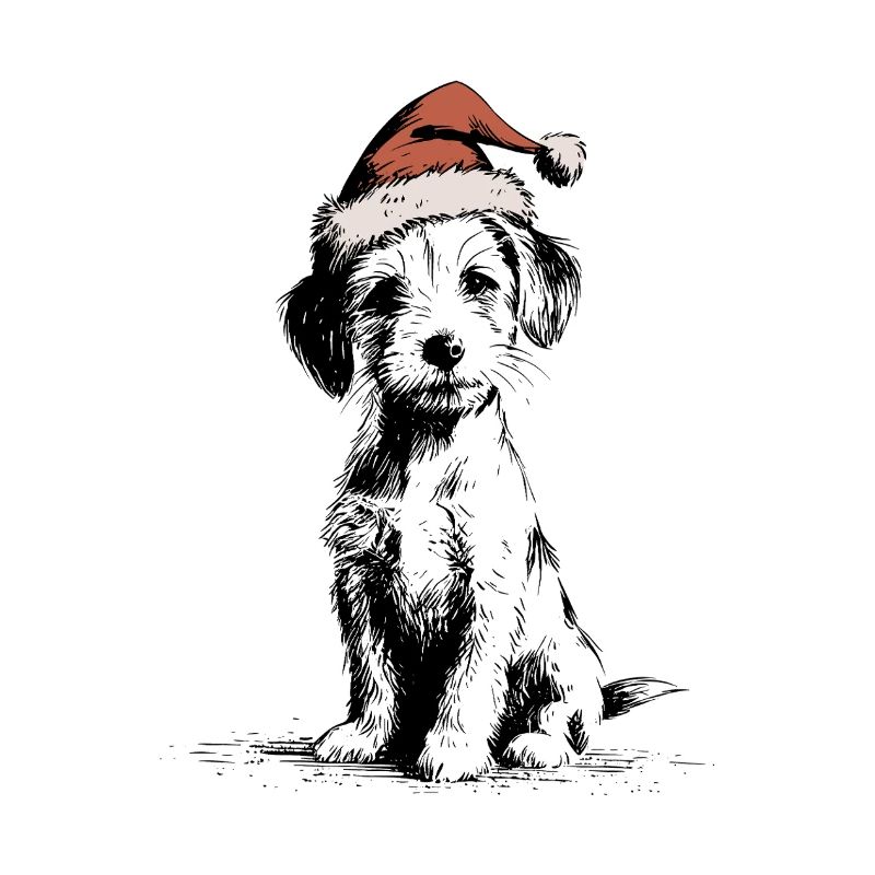 Chiot du Père Noël
