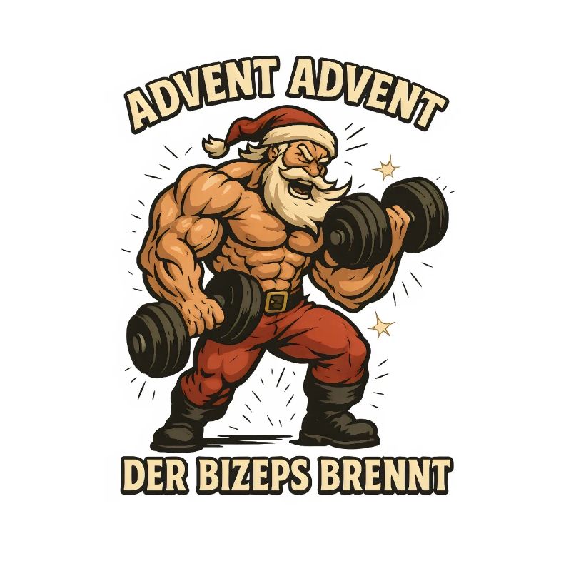Les biceps brûlent à Noël