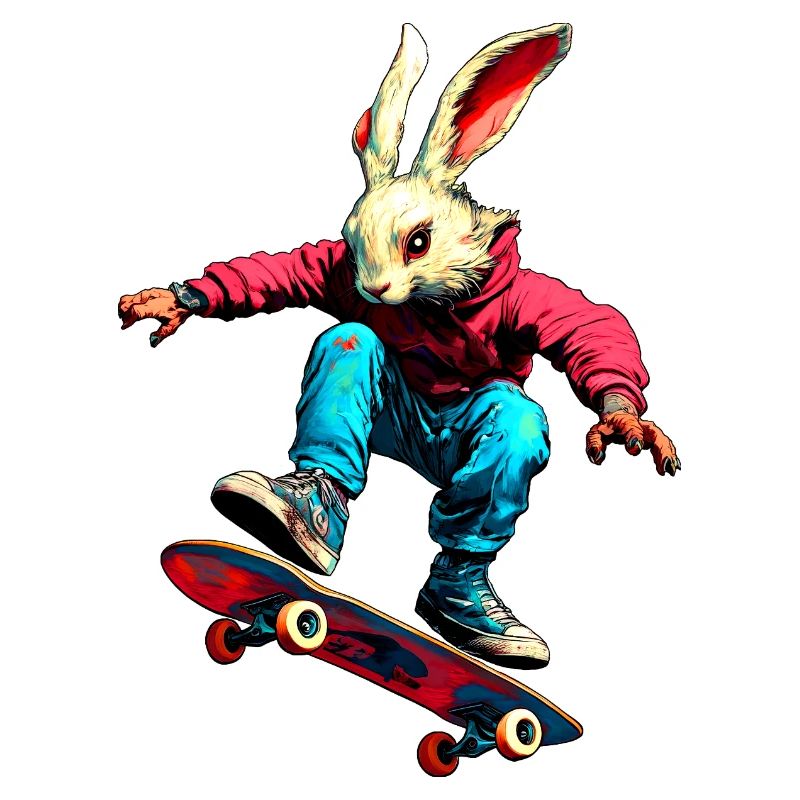 Hase Skateboarder