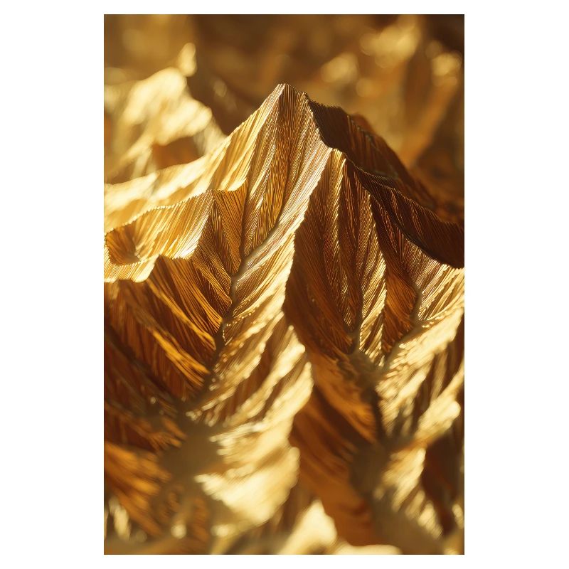 Golden Ridge Abstract Mountain