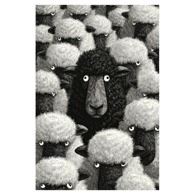 Midnight Herd Portrait