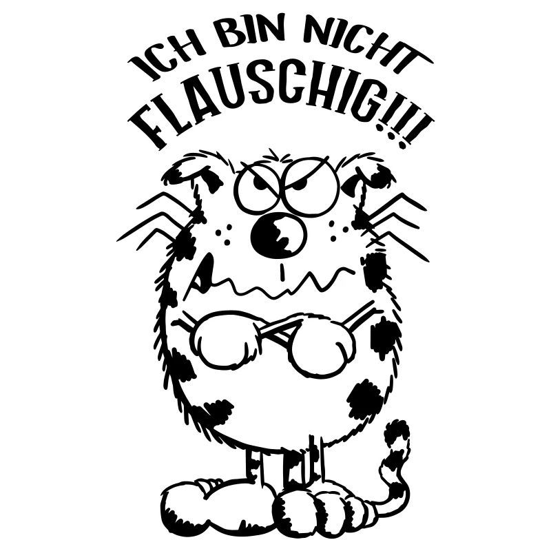 Ich bin nicht flauschig Katze - Comic