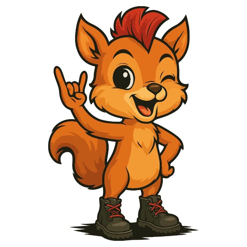 Punk Rock Squirrel