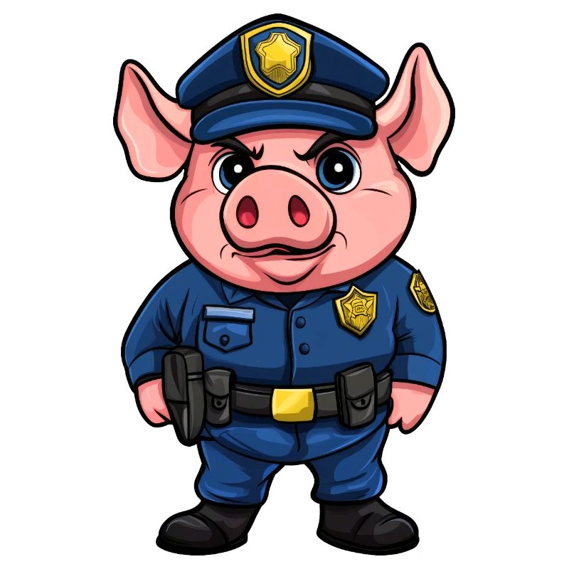 Schweine Polizei