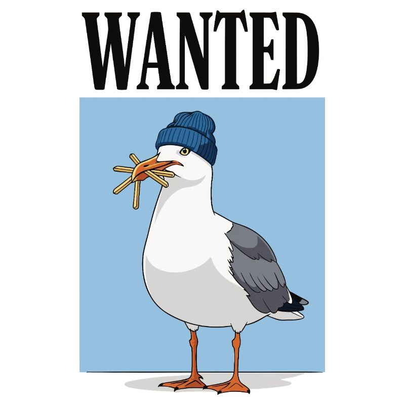 Gesuchte Pommes-möwe
