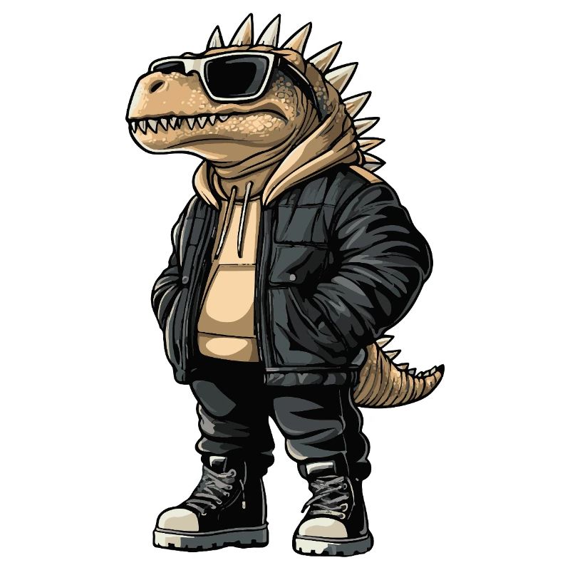Dinosaur stegosaurus Cool Winter