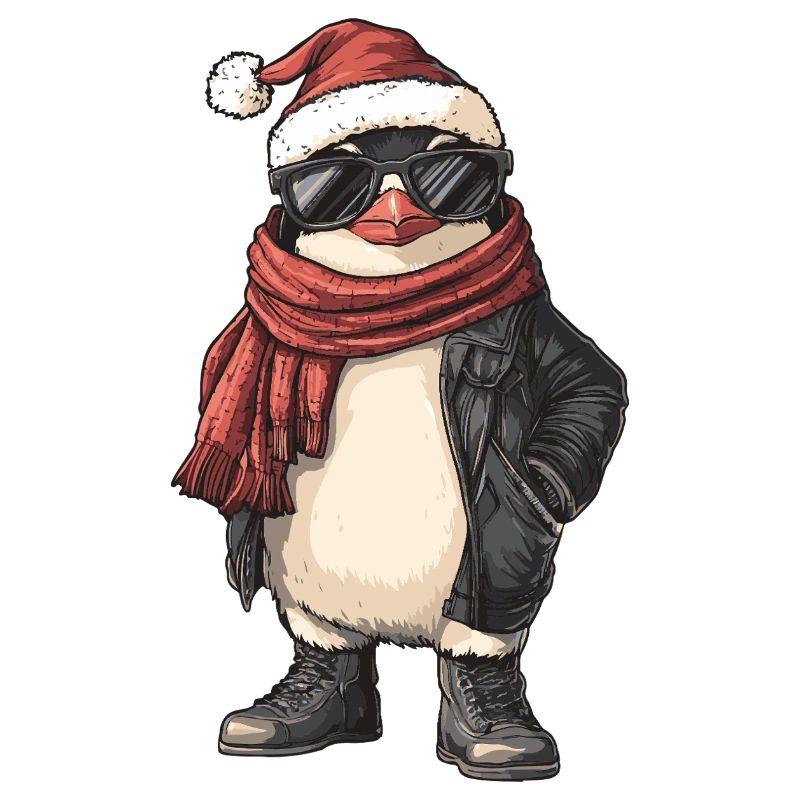 Penguin Noël Hiver