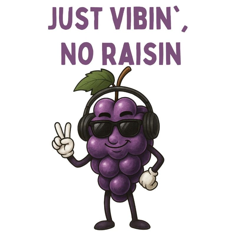 Vibrating grape with headphones