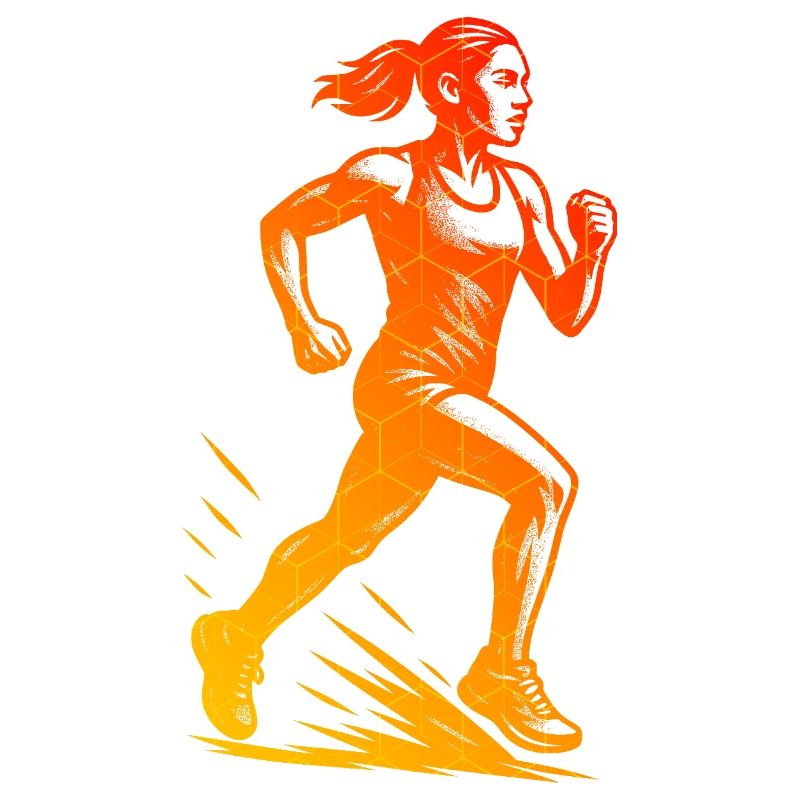 Conception de course pleine de caractère