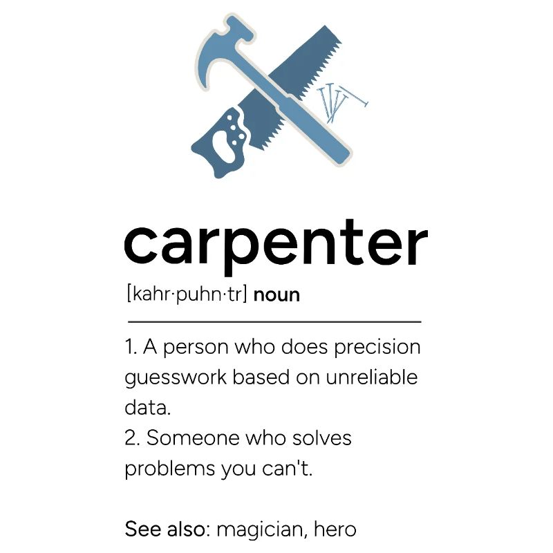 Carpenter Definition with Tools