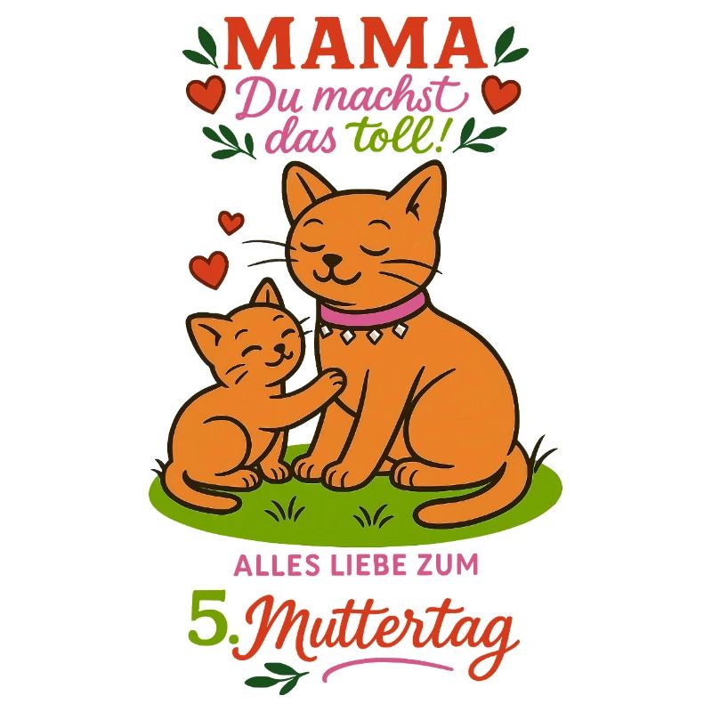 5. Muttertag - Mama, du machst das toll!