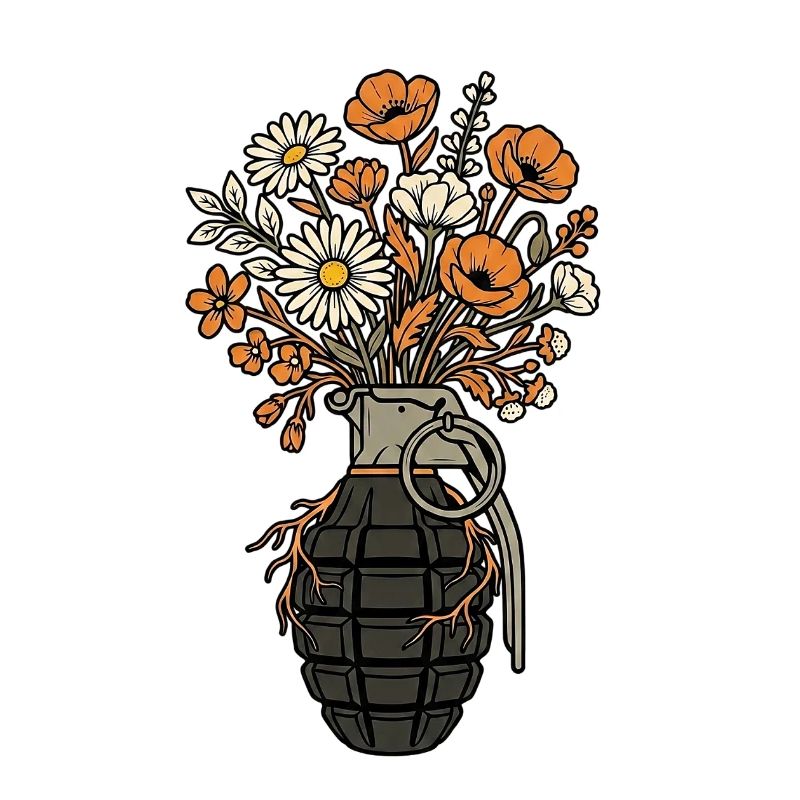 Blumen Granate Peace